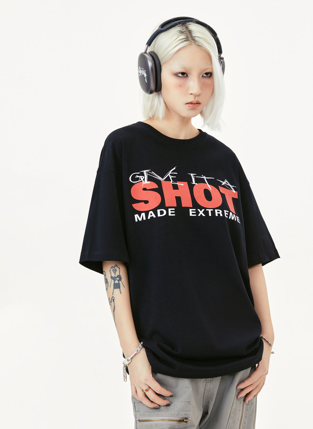 NOW GIVE IT A SHOT T-SHIRT