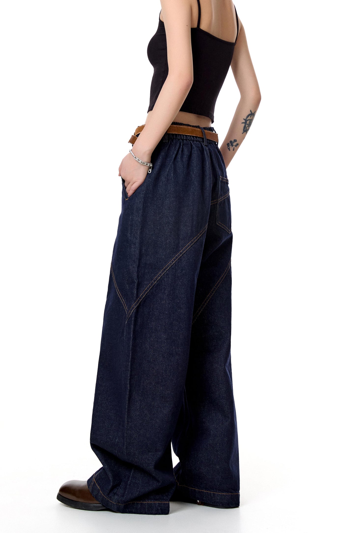 HYPER STITCH JEANS PANTS