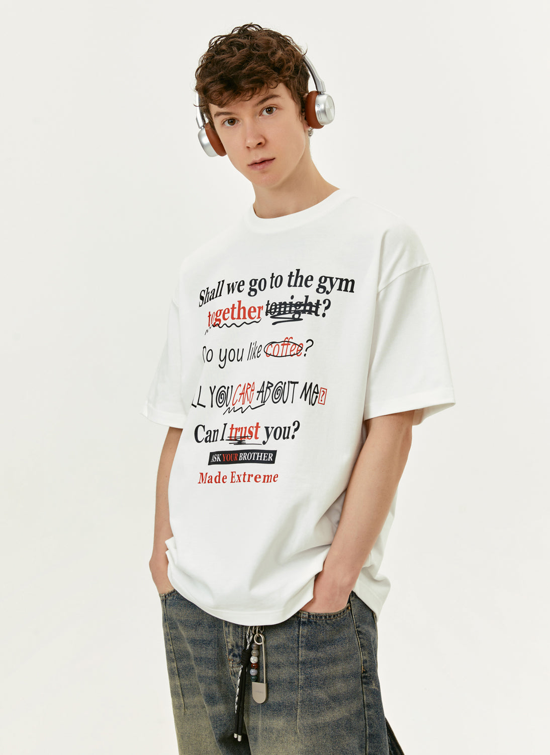 "TOGETHER COFFEE CARE TRUST?" T-SHIRT