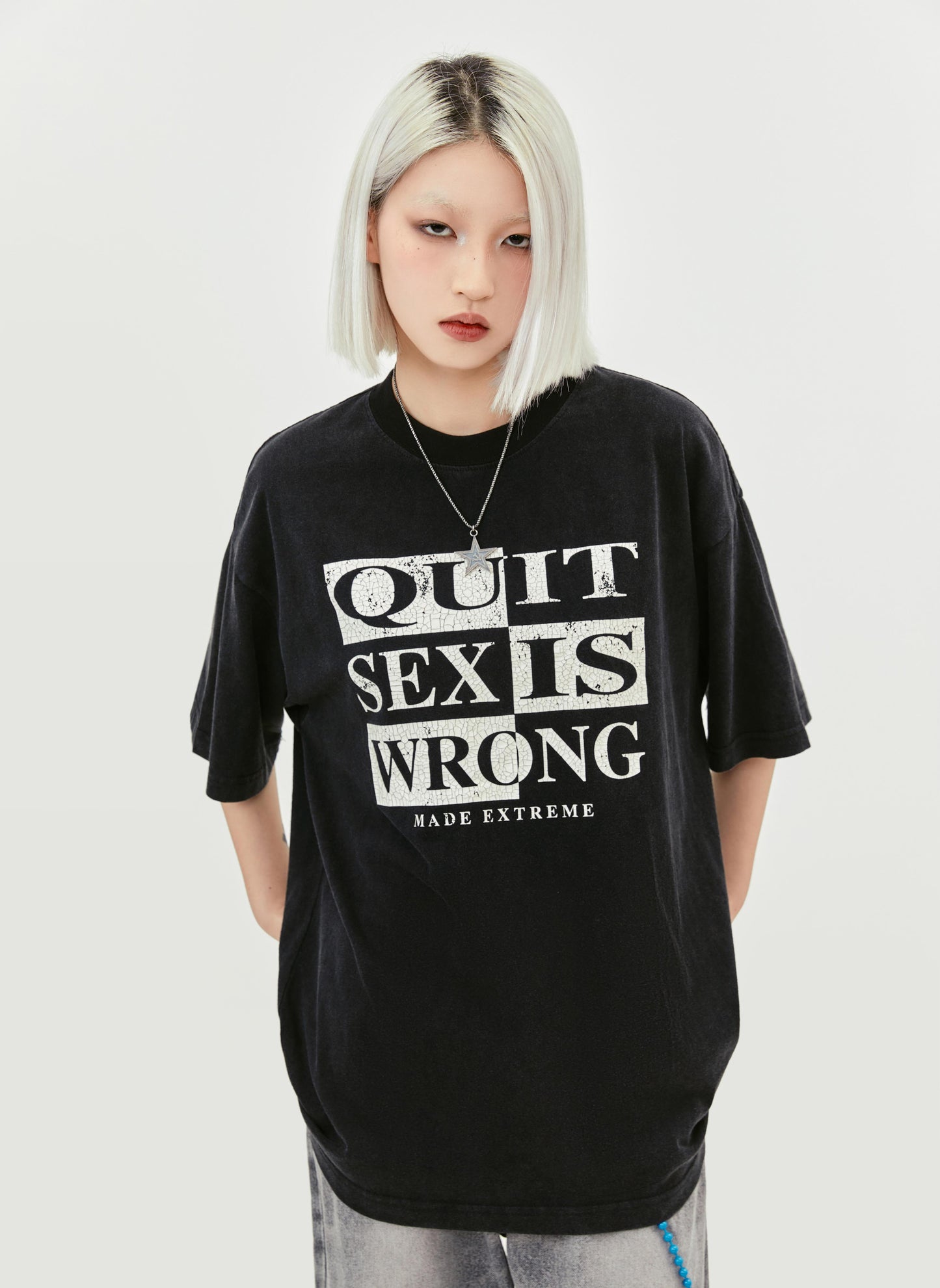 QUIT S*X IS WRONG T-SHIRT