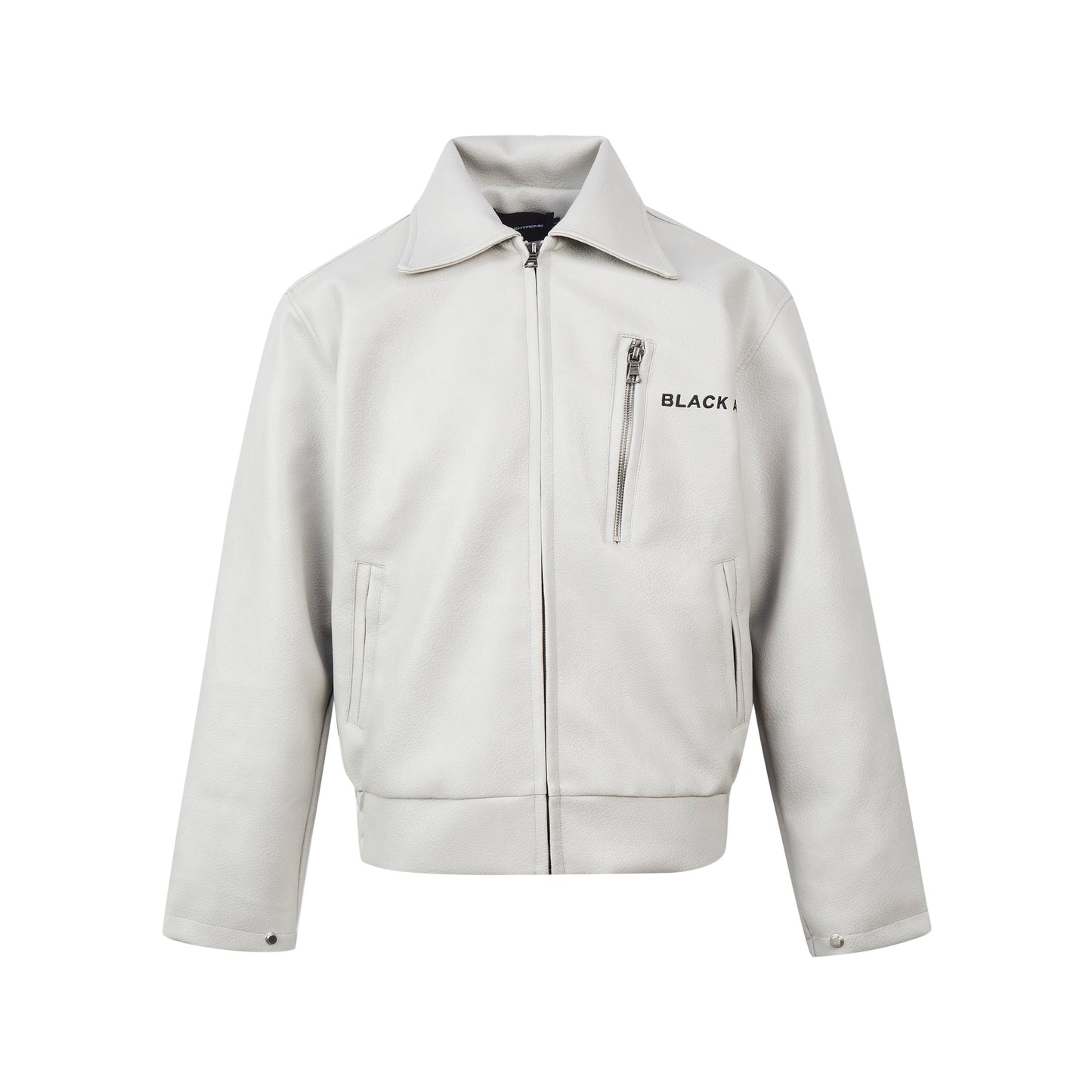 OUTLINE LEATHER JACKET