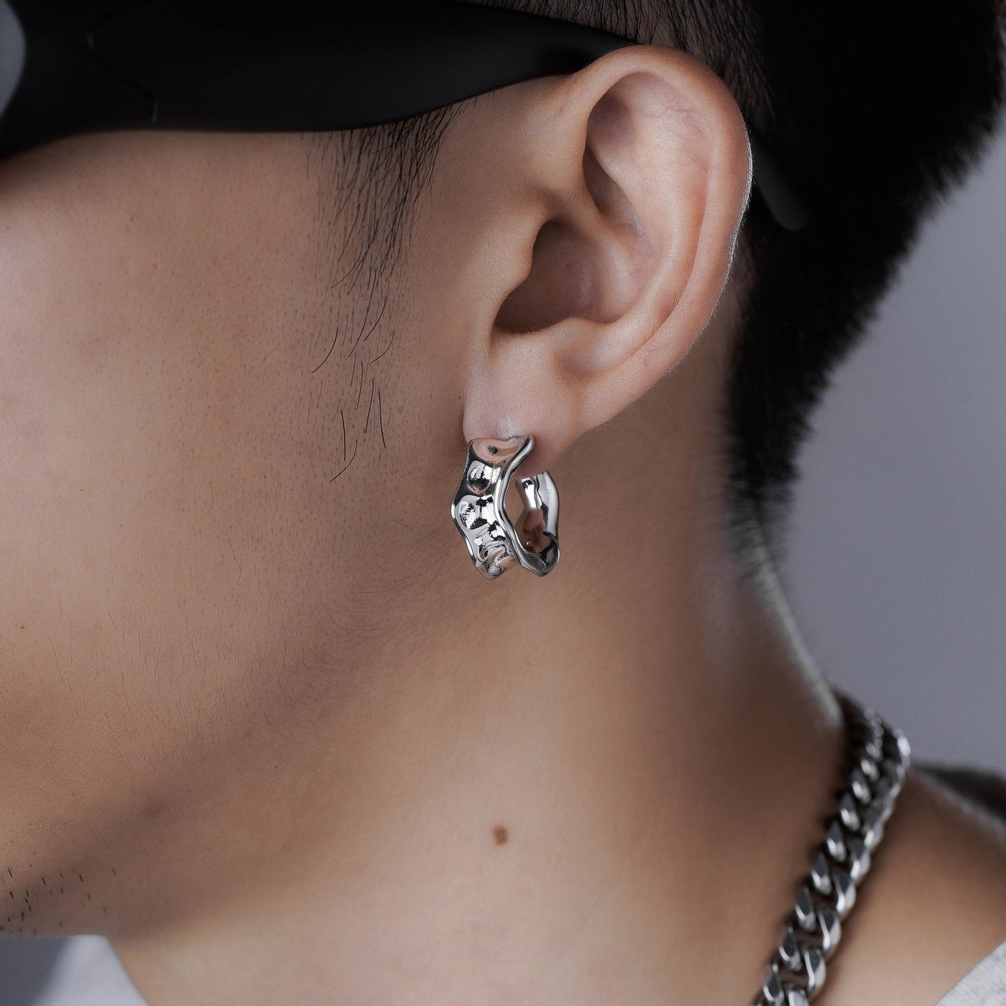 Khuyên Tai Thời Trang Stainless Steel Fang Elder