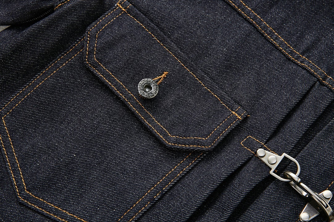 CLASP DENIM JACKET