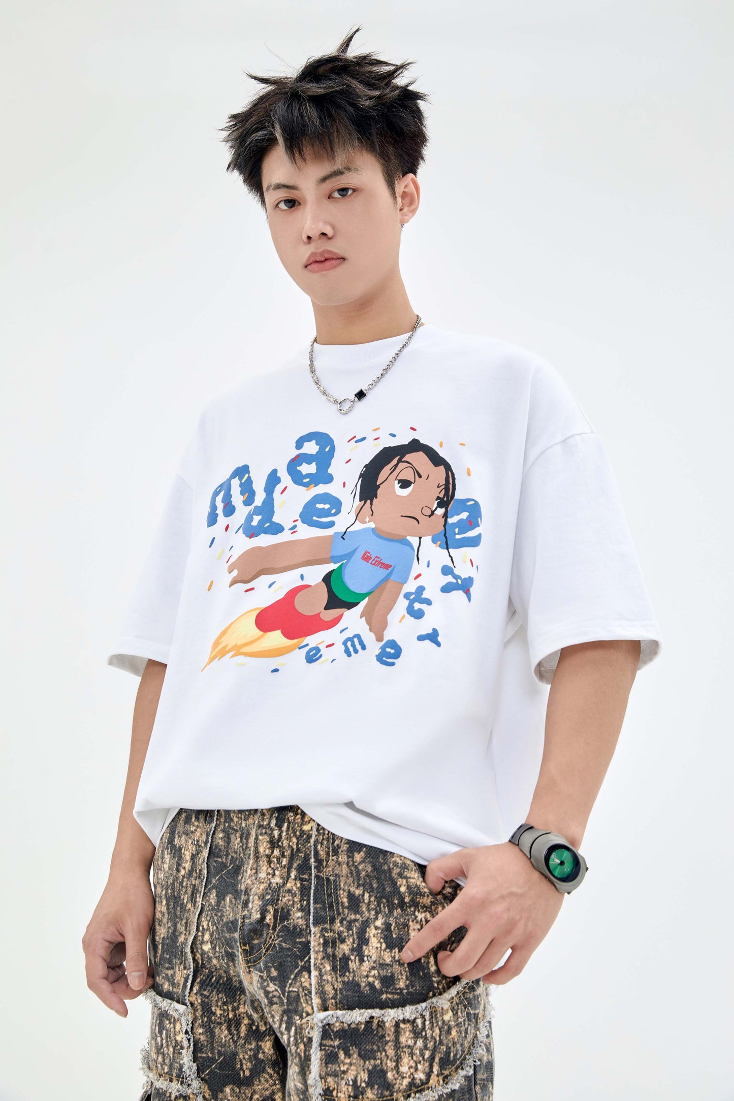 LAUCH THE ROCKET T-SHIRT