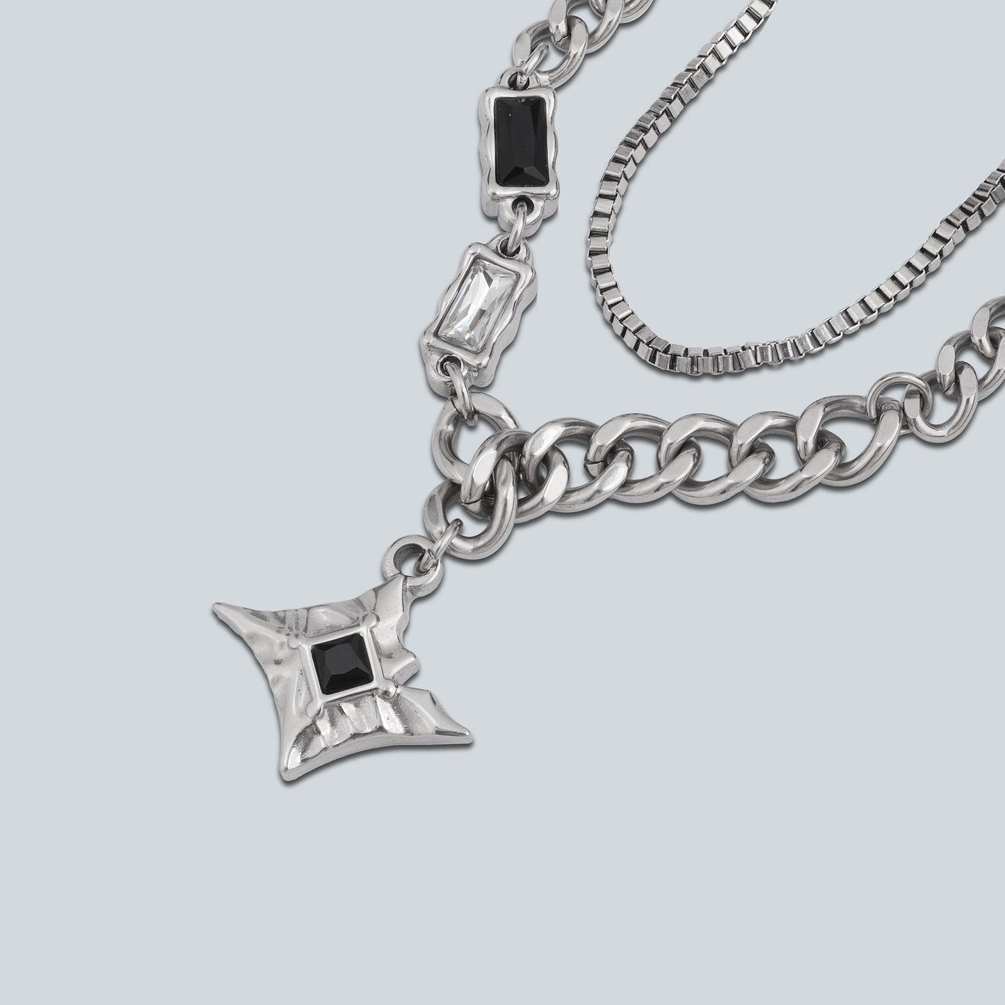 Dây Chuyền Thời Trang Stainless Steel Missing Piece Elder