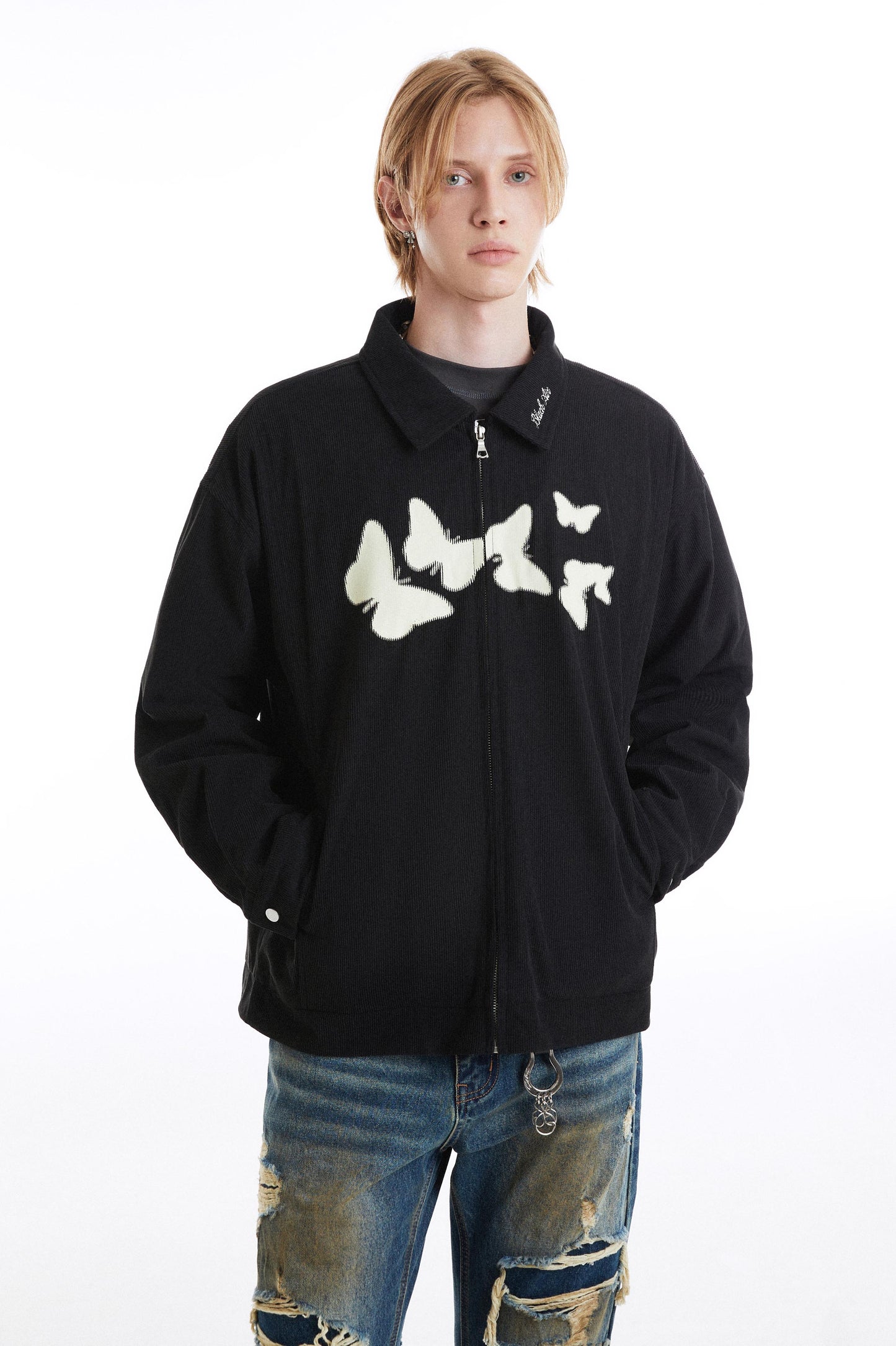 WHITE BUTTERFLY JACKET