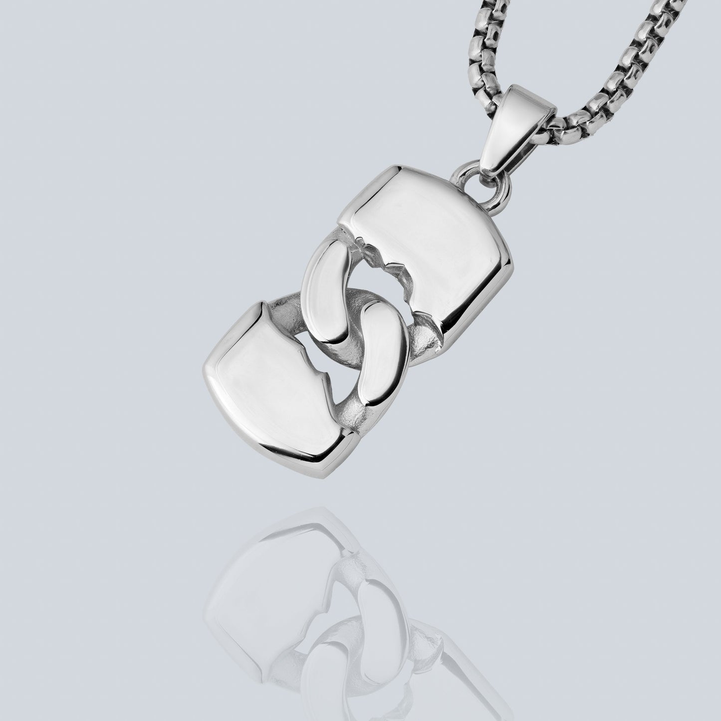 Dây Chuyền Thời Trang Stainless Steel Cuban Part Time Elder