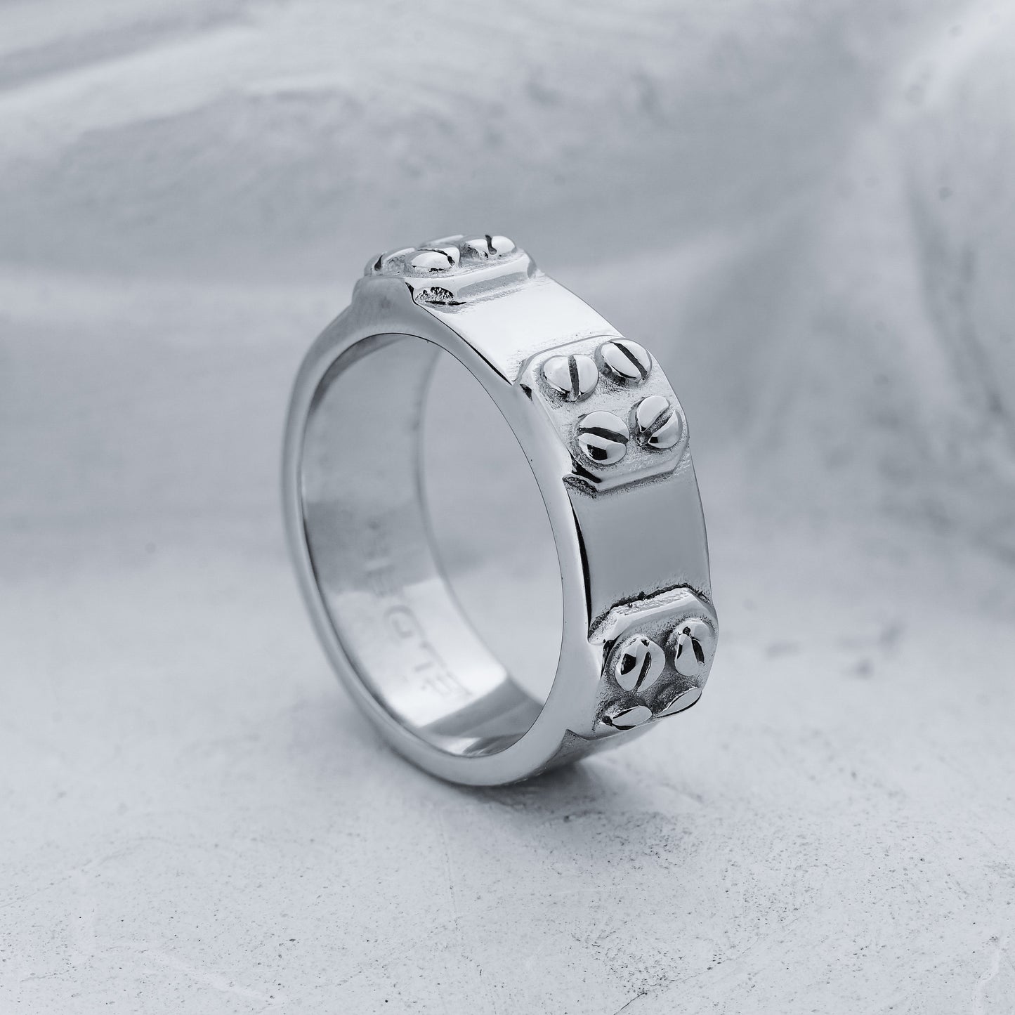 Nhẫn Thời Trang Stainless Steel Machine Broken Elder