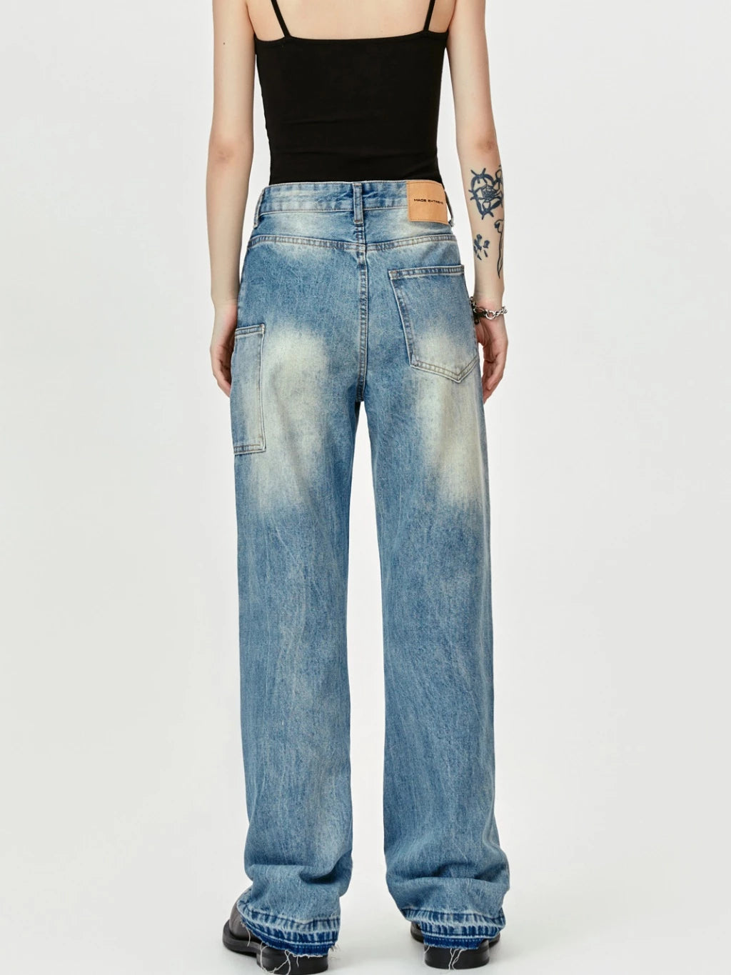 FRAYED CHAOS PANTS