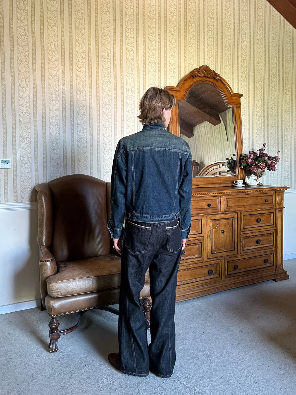 TITAN SPINE DENIM JACKET