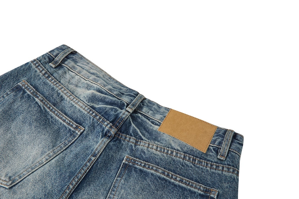 DISTRESSED FLOW PANTS