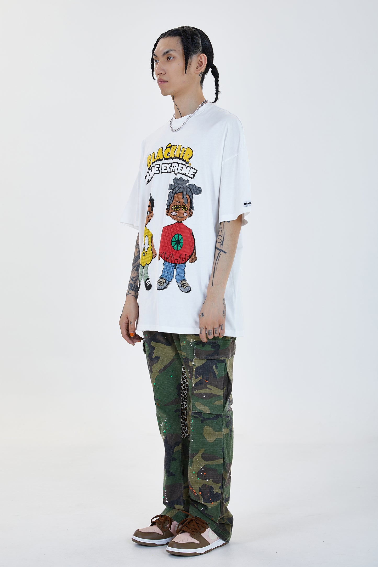 HIP HOP STYLISED CREW T-SHIRT