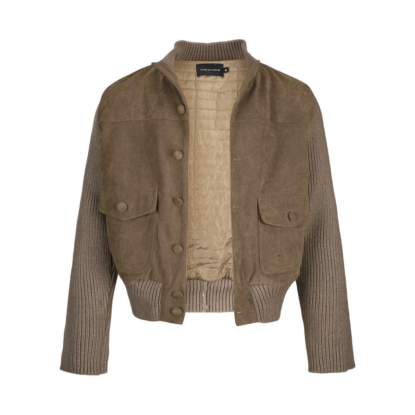 PANEL UNION SUEDE JACKET