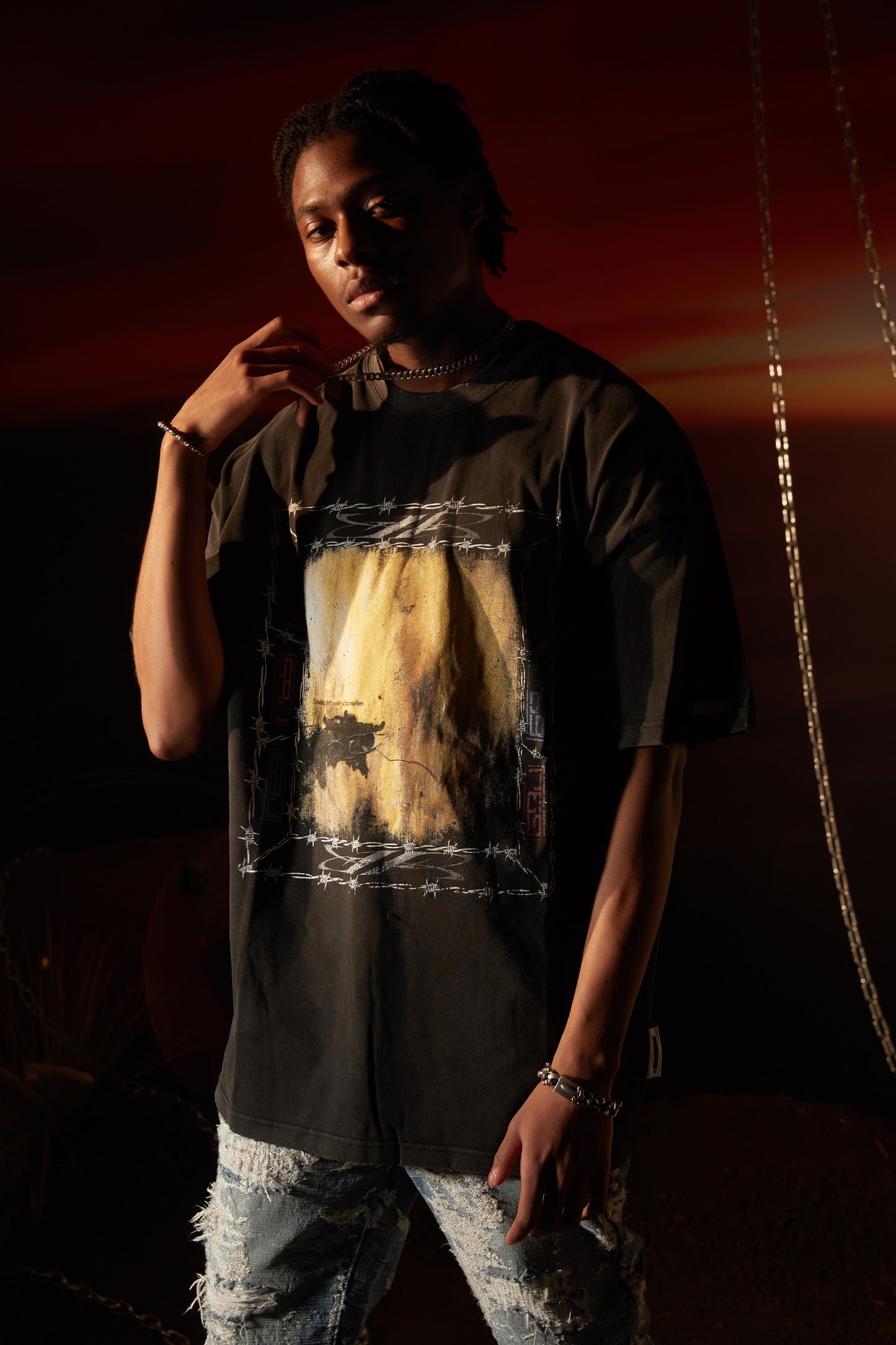 R69 DESOLATE AND WASTE BEAUTY T-SHIRT
