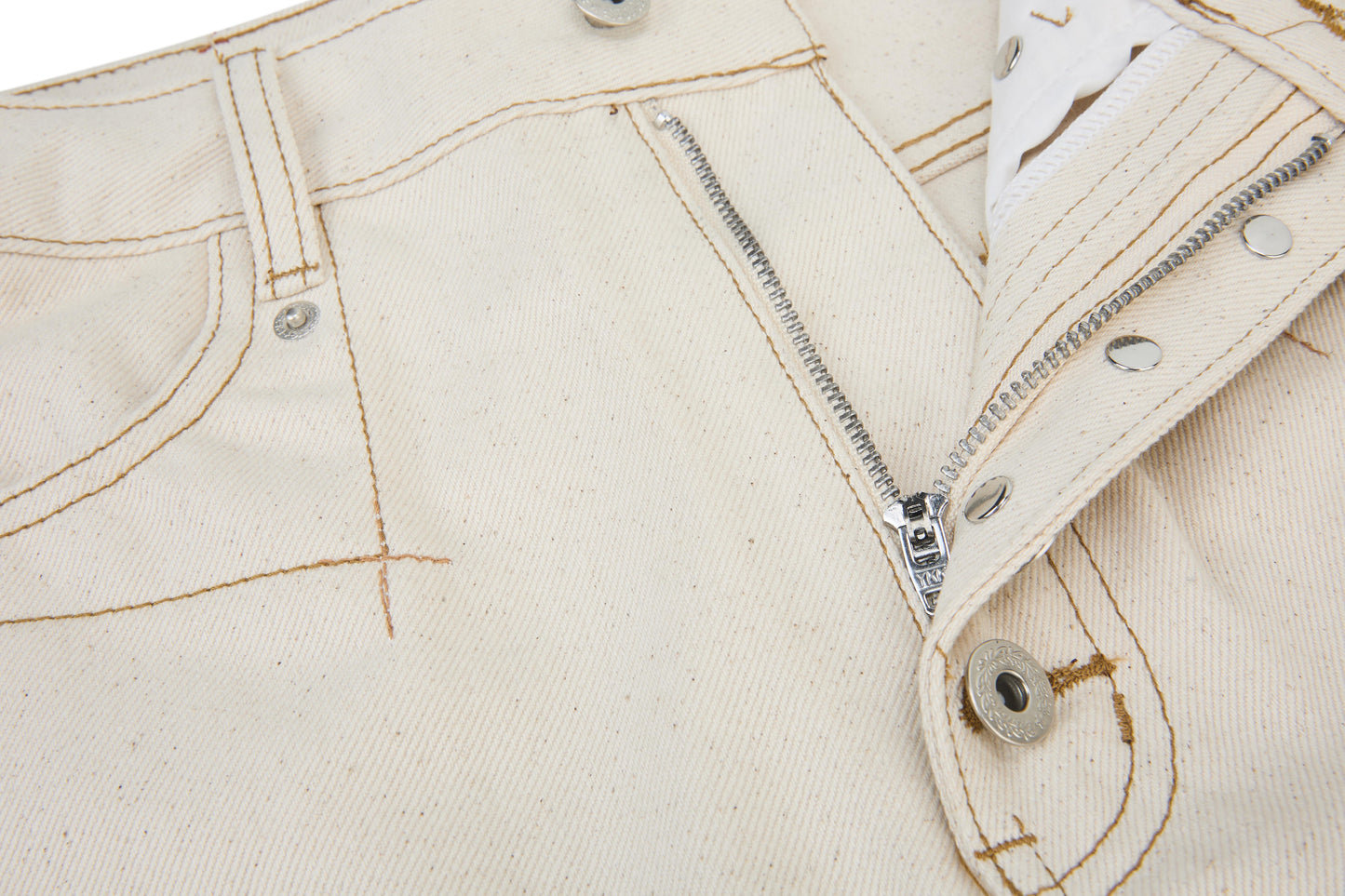 FIFTH RIVET JEANS PANTS