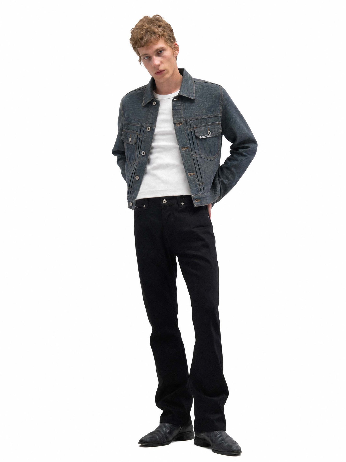 RUGGED CUT DENIM JACKET