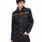 SNAFFLE STRAP RAW DENIM JACKET