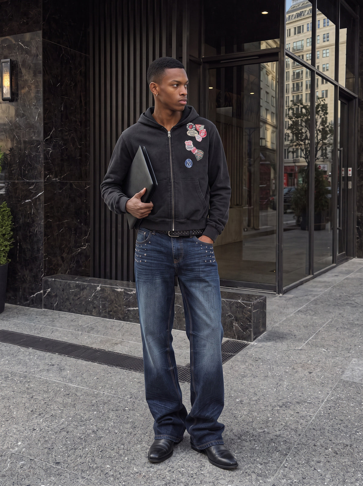 STICKY FINGERS ARCHIVE HOODIE ZIP