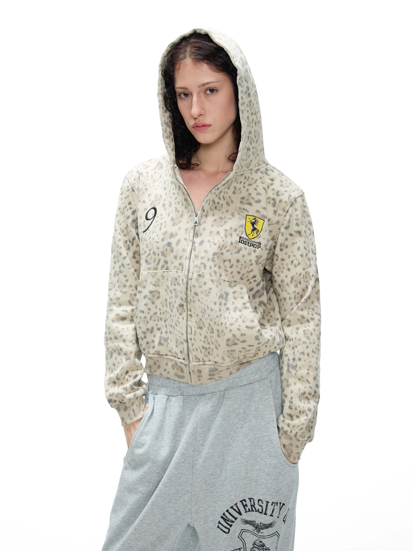 WILDPRINT HOODIE ZIP
