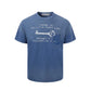 POWER KEY DISTRESSED TSHIRT