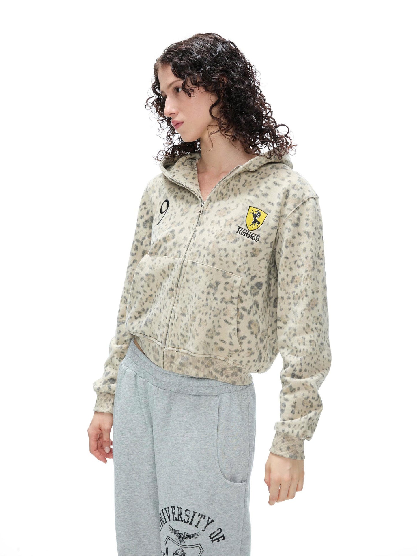 WILDPRINT HOODIE ZIP