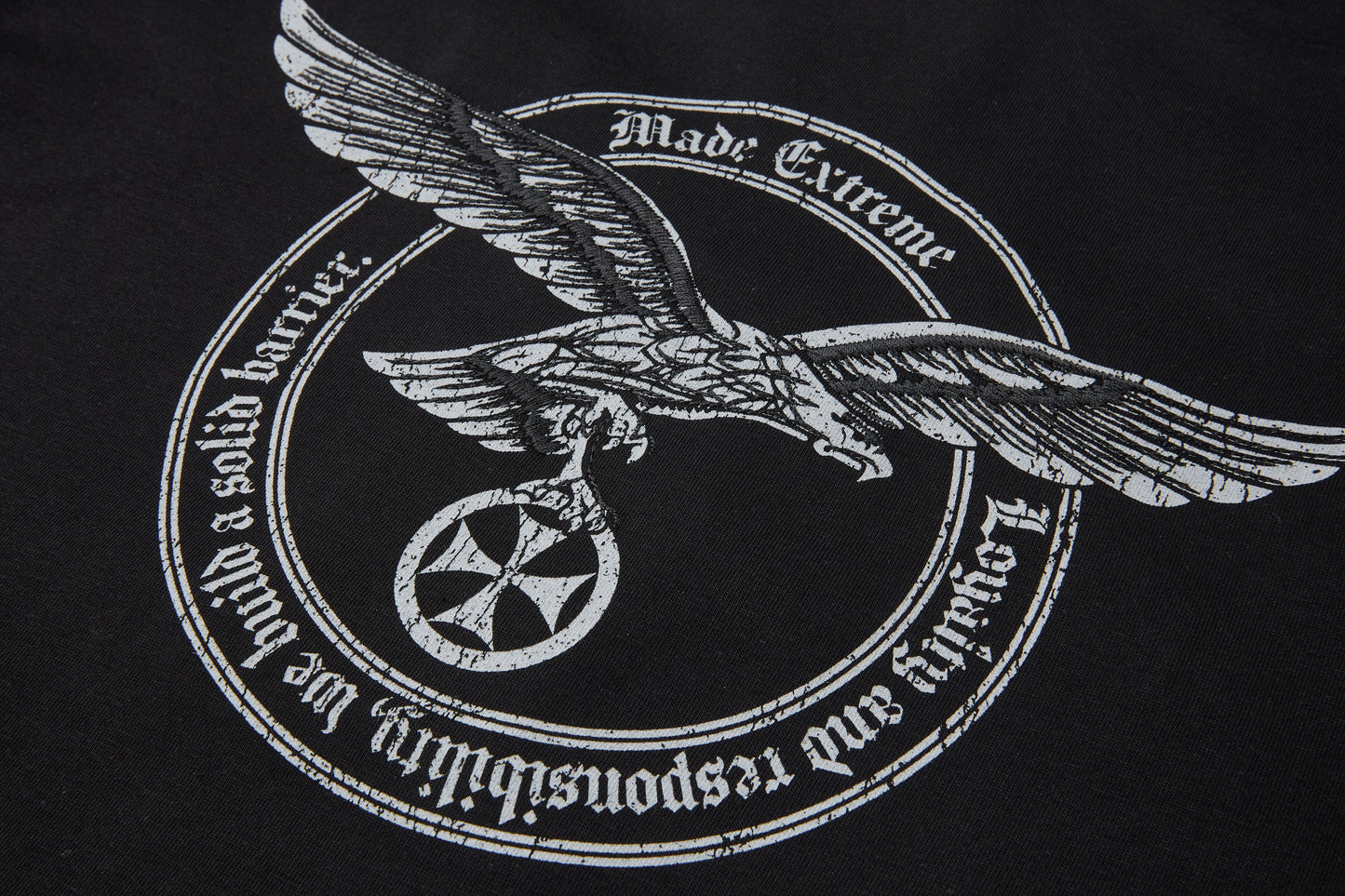 BLACK CREST TSHIRT
