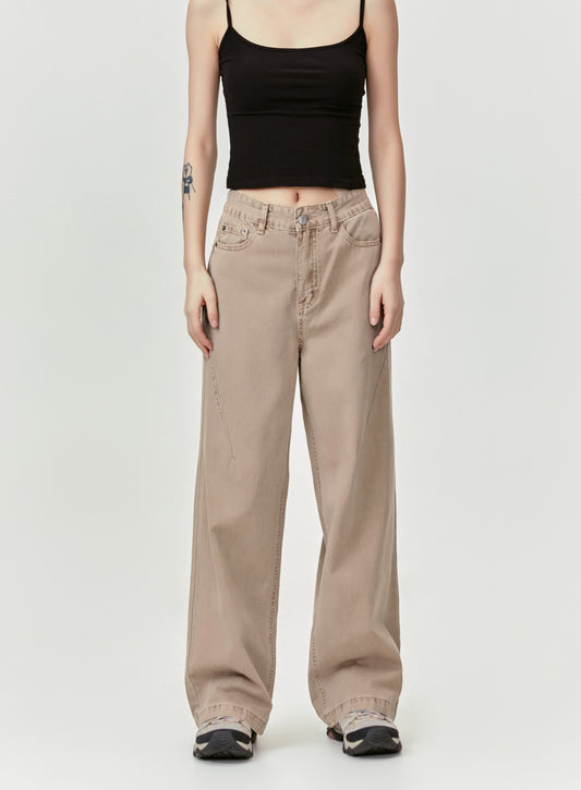 BRAID UPGRADE KAKI PANTS