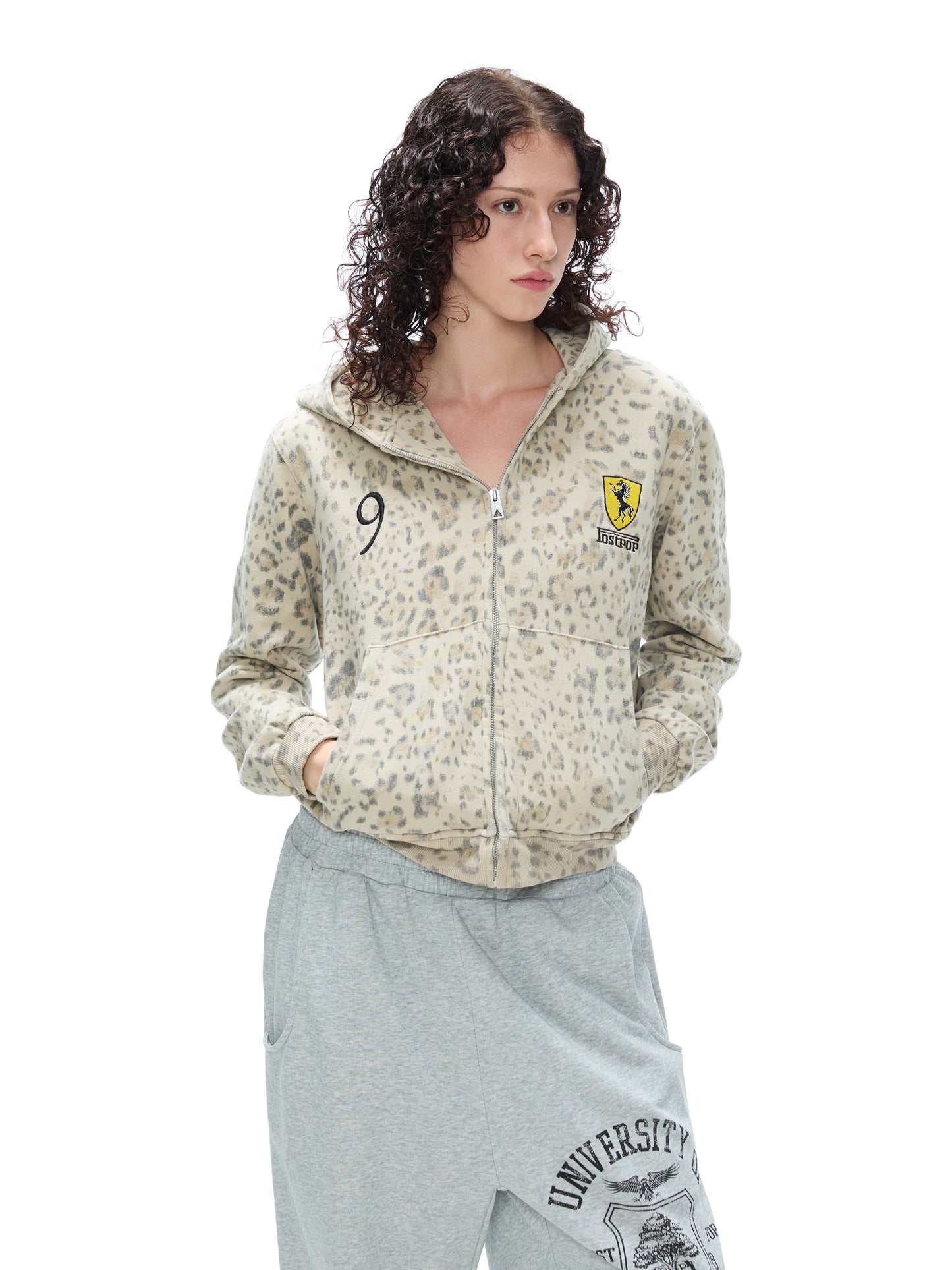 WILDPRINT HOODIE ZIP