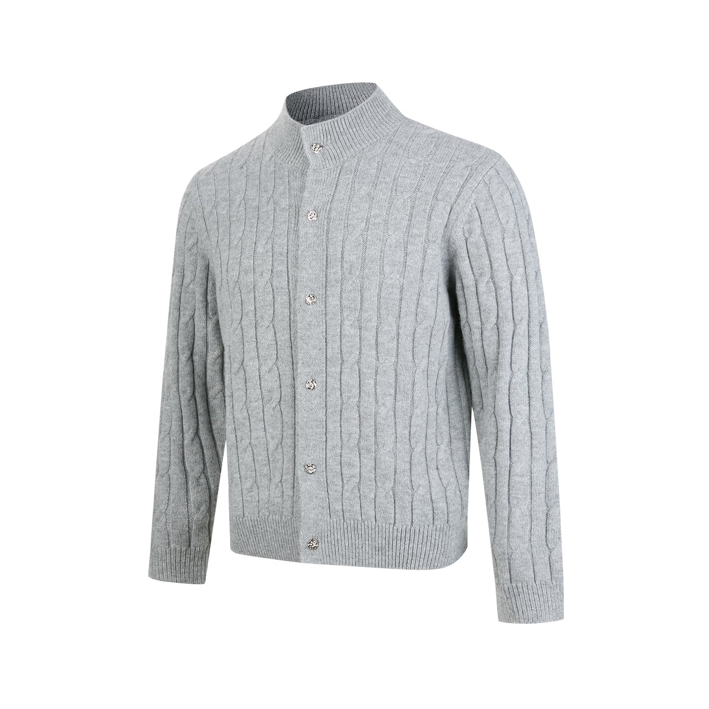 COLUMN KNIT CARDIGAN