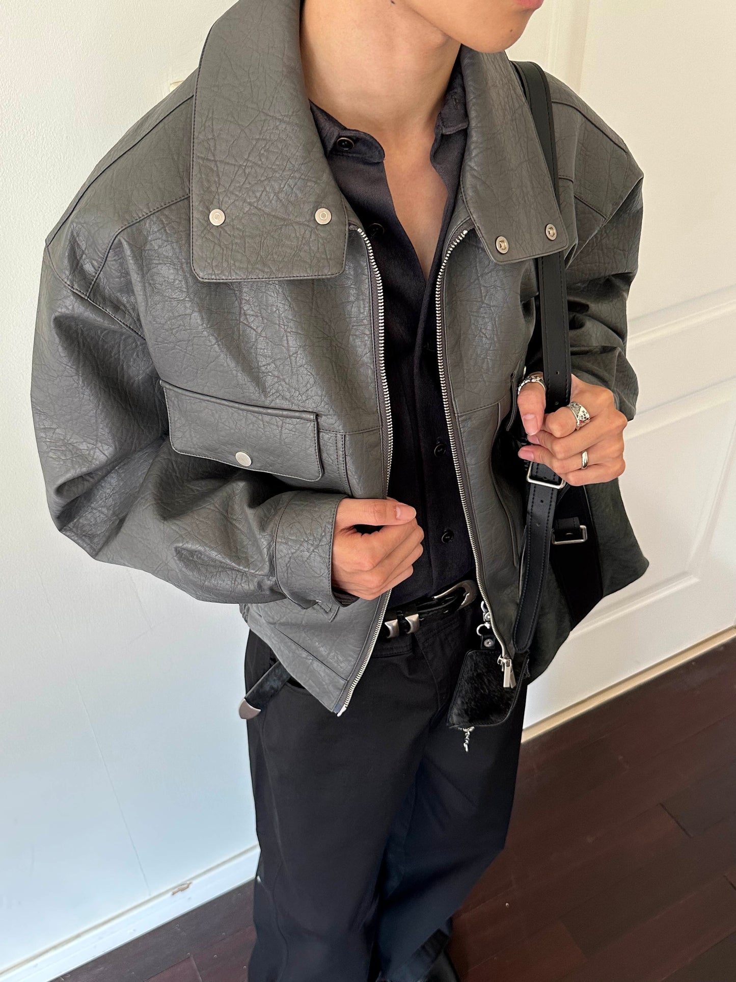 SOLO REIGN LEATHER JACKET