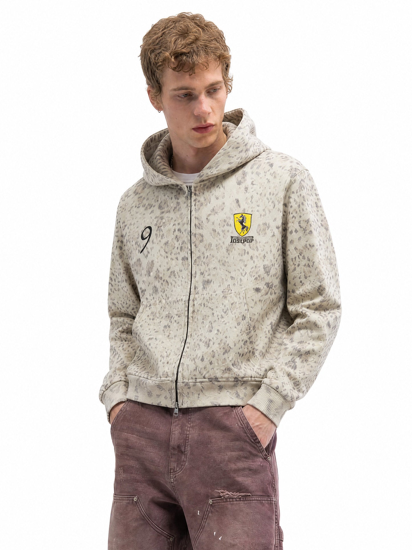 WILDPRINT HOODIE ZIP