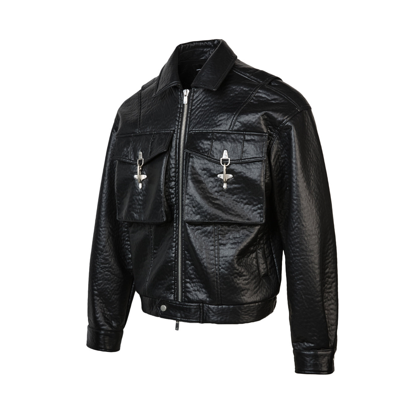 ALPHA EDGE LEATHER JACKET