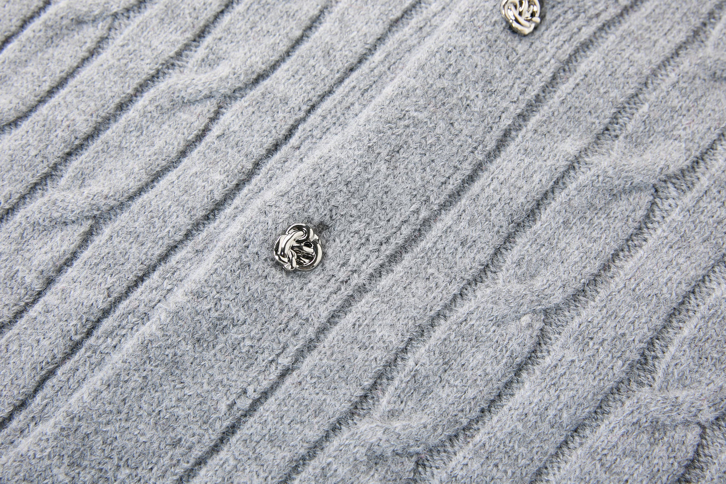 COLUMN KNIT CARDIGAN