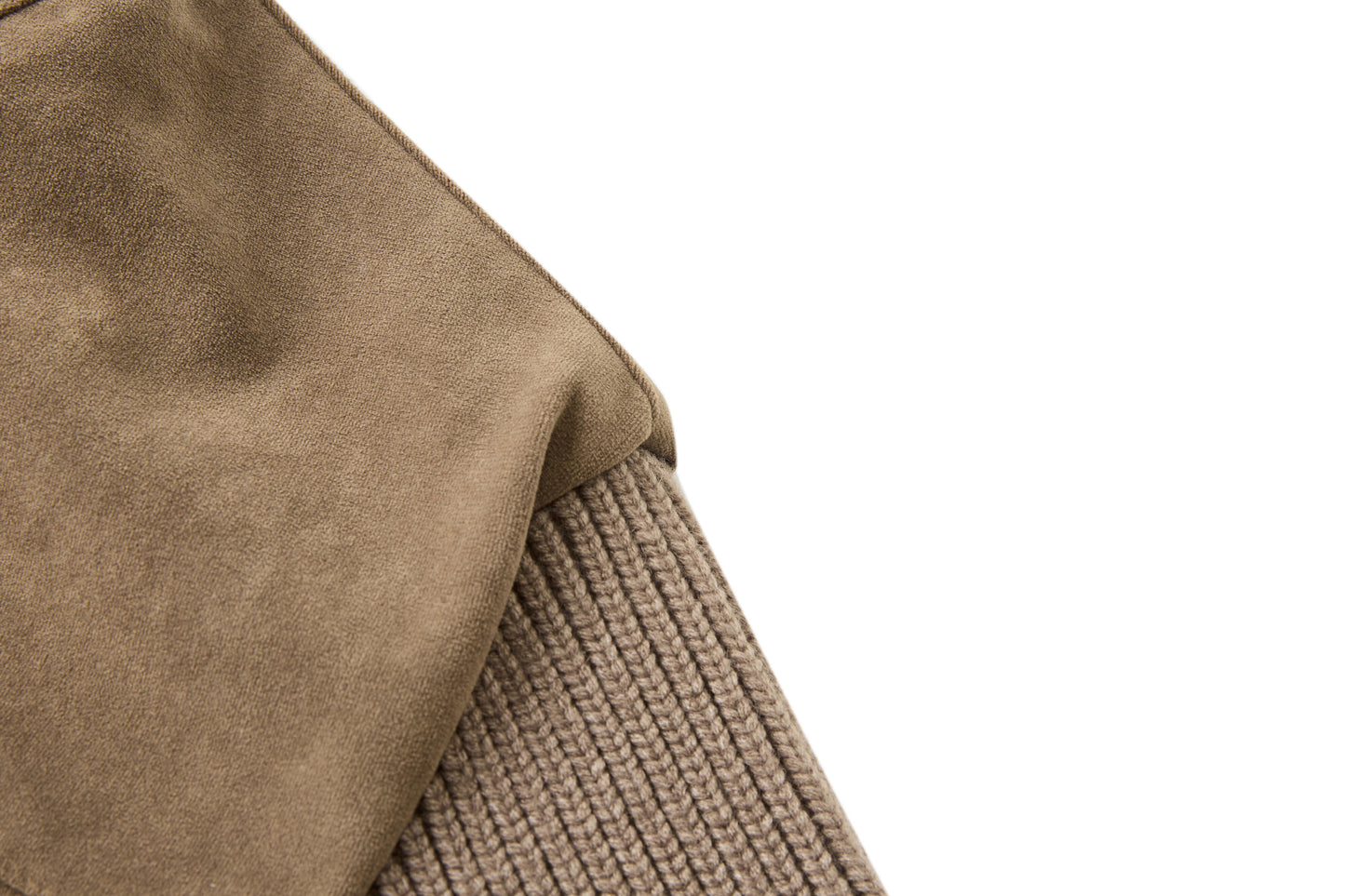 PANEL UNION SUEDE JACKET