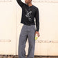 NOCTURNE HARP HENLEY LONG - SLEEVE