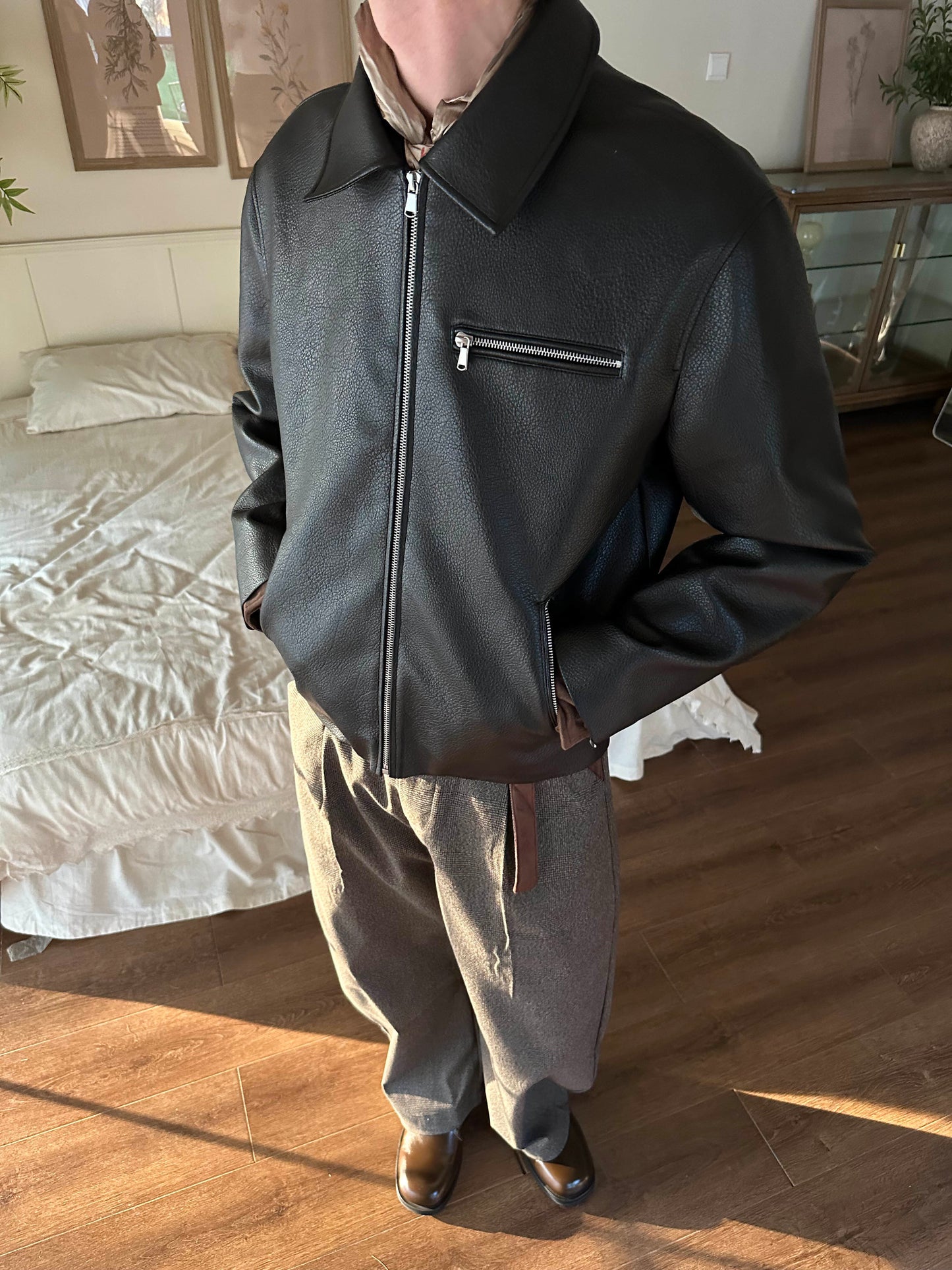 BLACKOUT FURY LEATHER JACKET