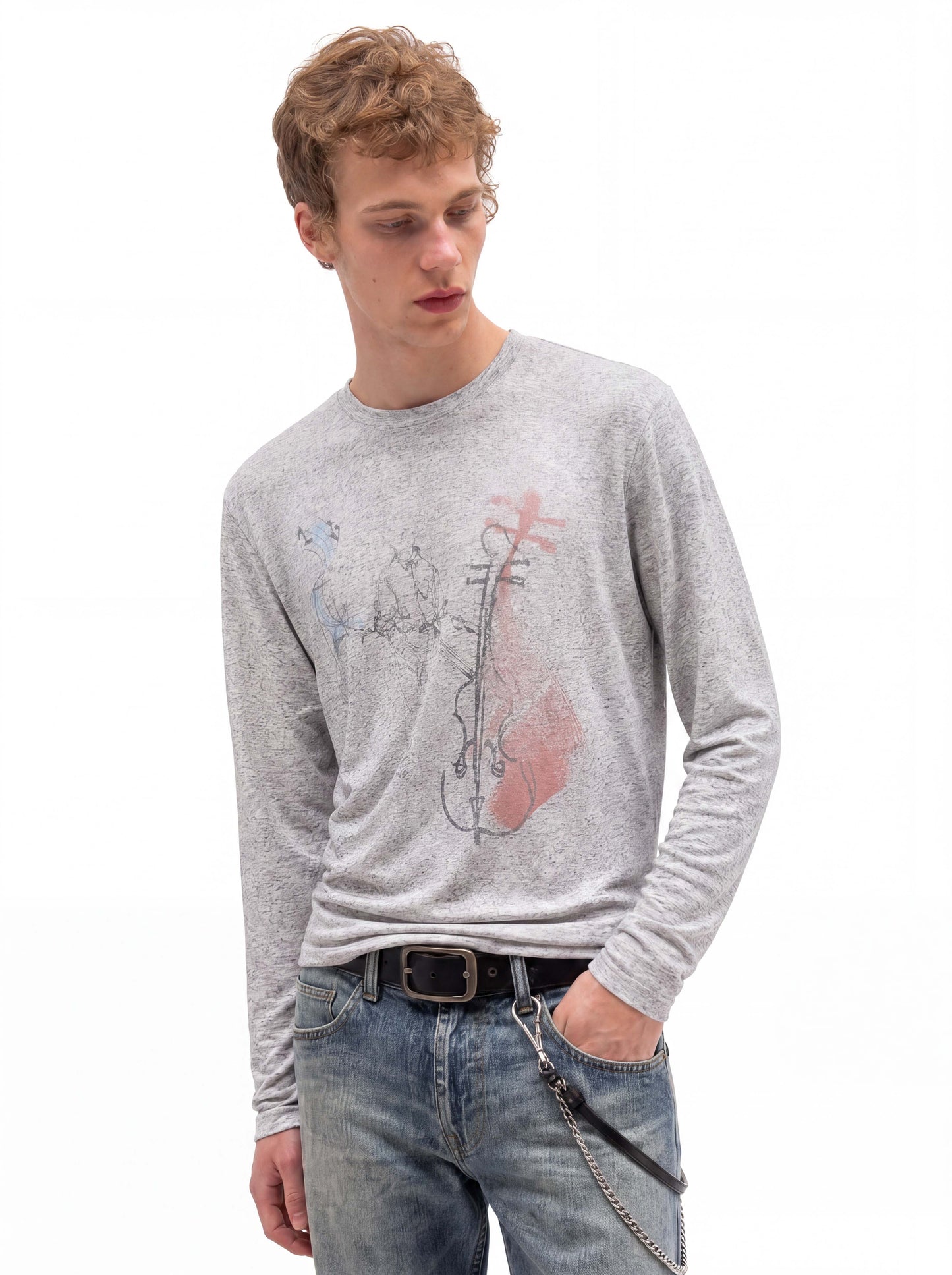 ARTLINE CROSS LONG-SLEEVE