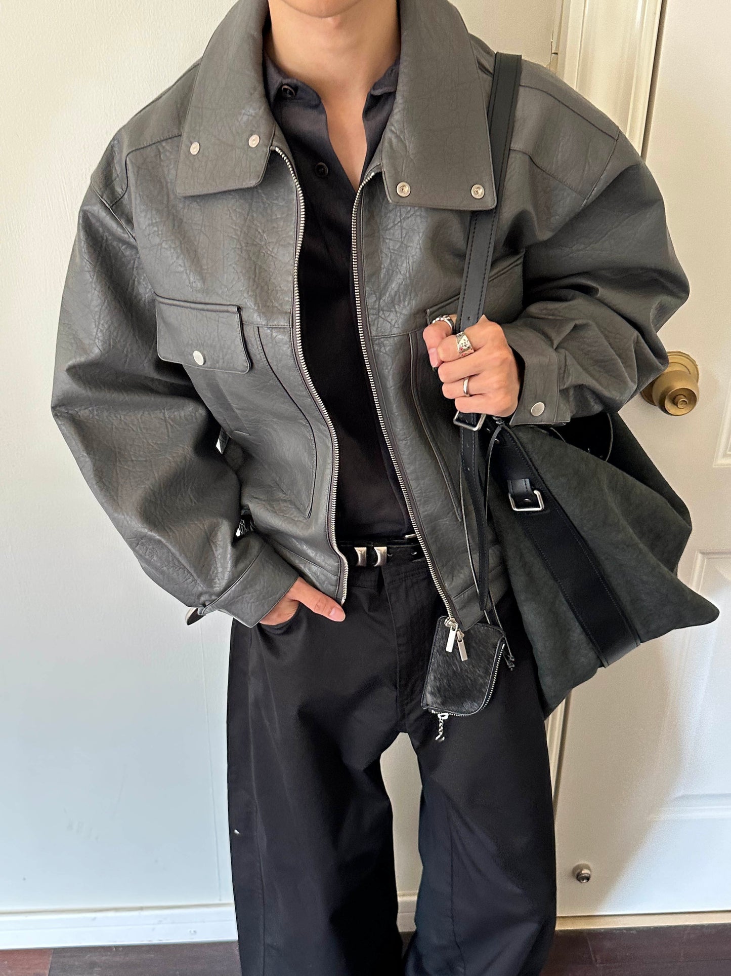 SOLO REIGN LEATHER JACKET