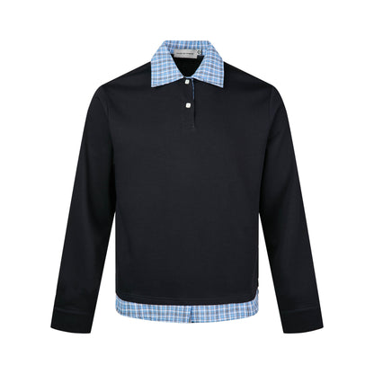 SPLIT COLLAR POLO SHIRT