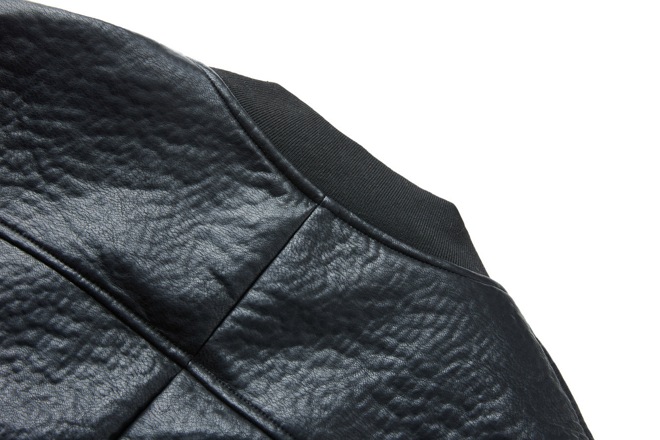 WORM SNAKE LEATHER JACKET