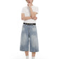 FROST BAGGY CAPRI PANTS