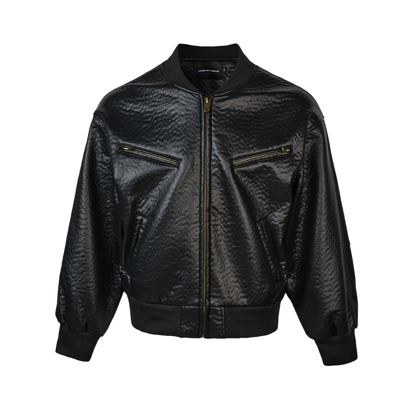 WORM SNAKE LEATHER JACKET