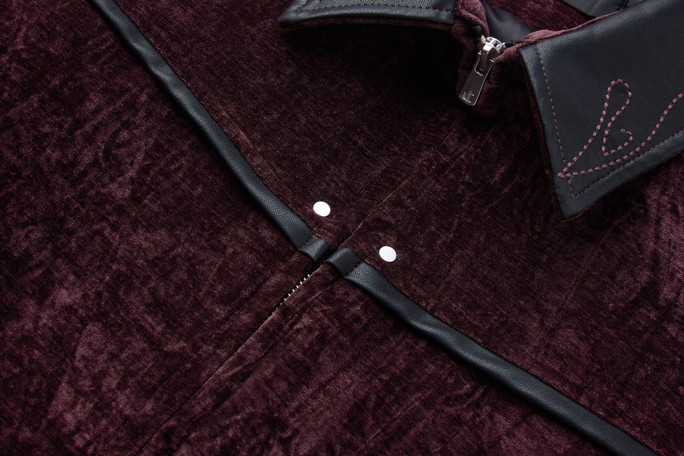 DARK ELEGANCE LEATHER JACKET