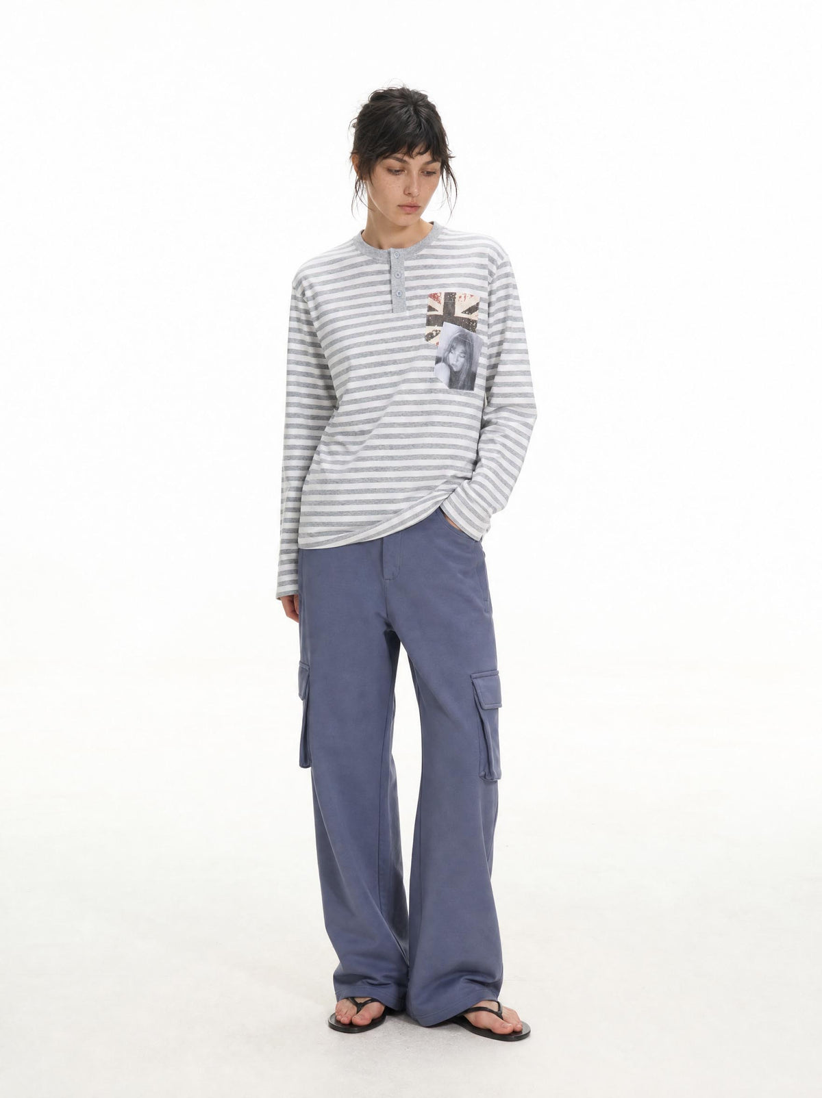 LOST PORTRAIT HENLEY LONG-SLEEVE