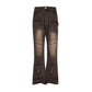 R69 PLAYING WITH LOVE DENIM PANTS