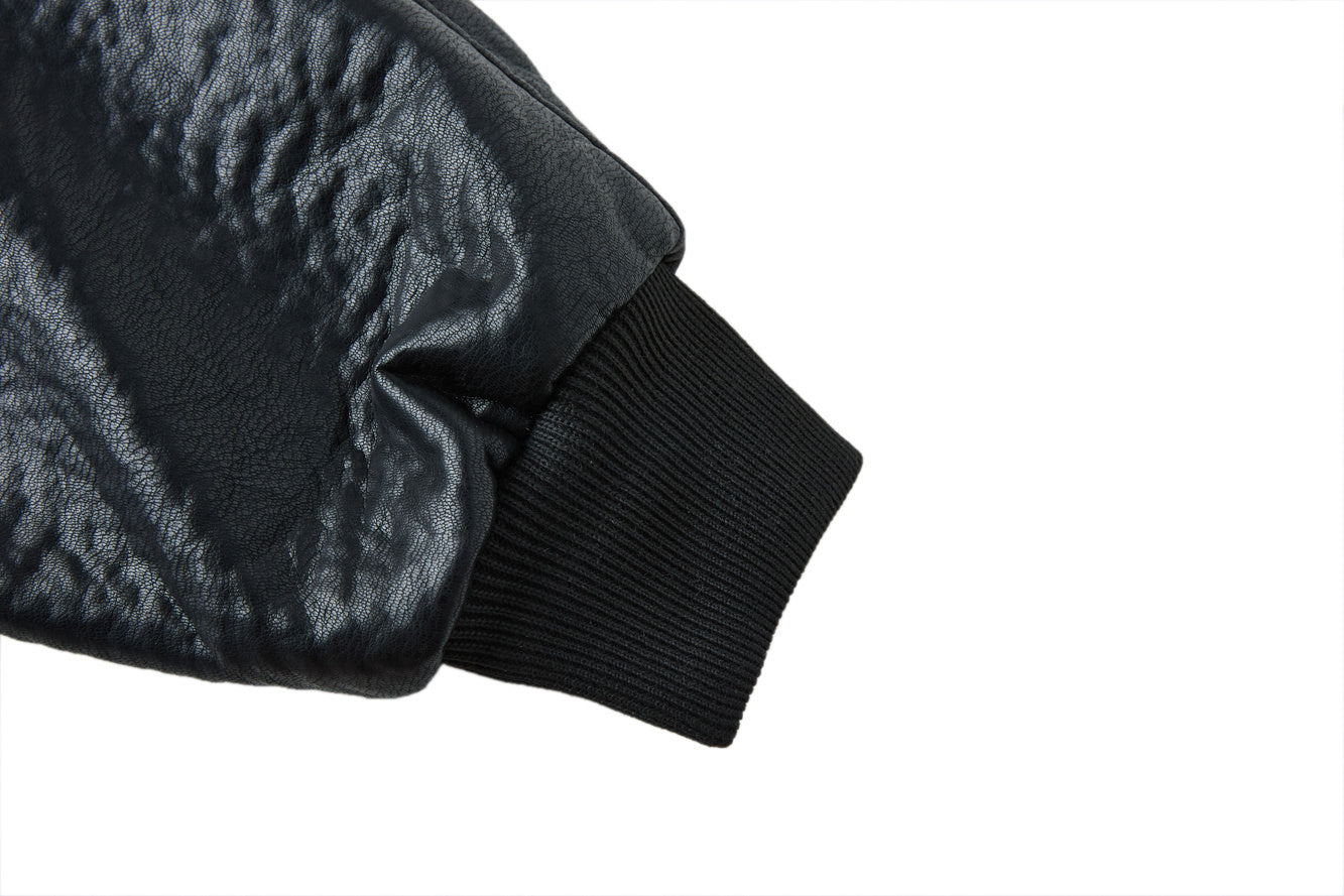 WORM SNAKE LEATHER JACKET