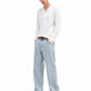 RIBBED STAND LONG-SLEEVE