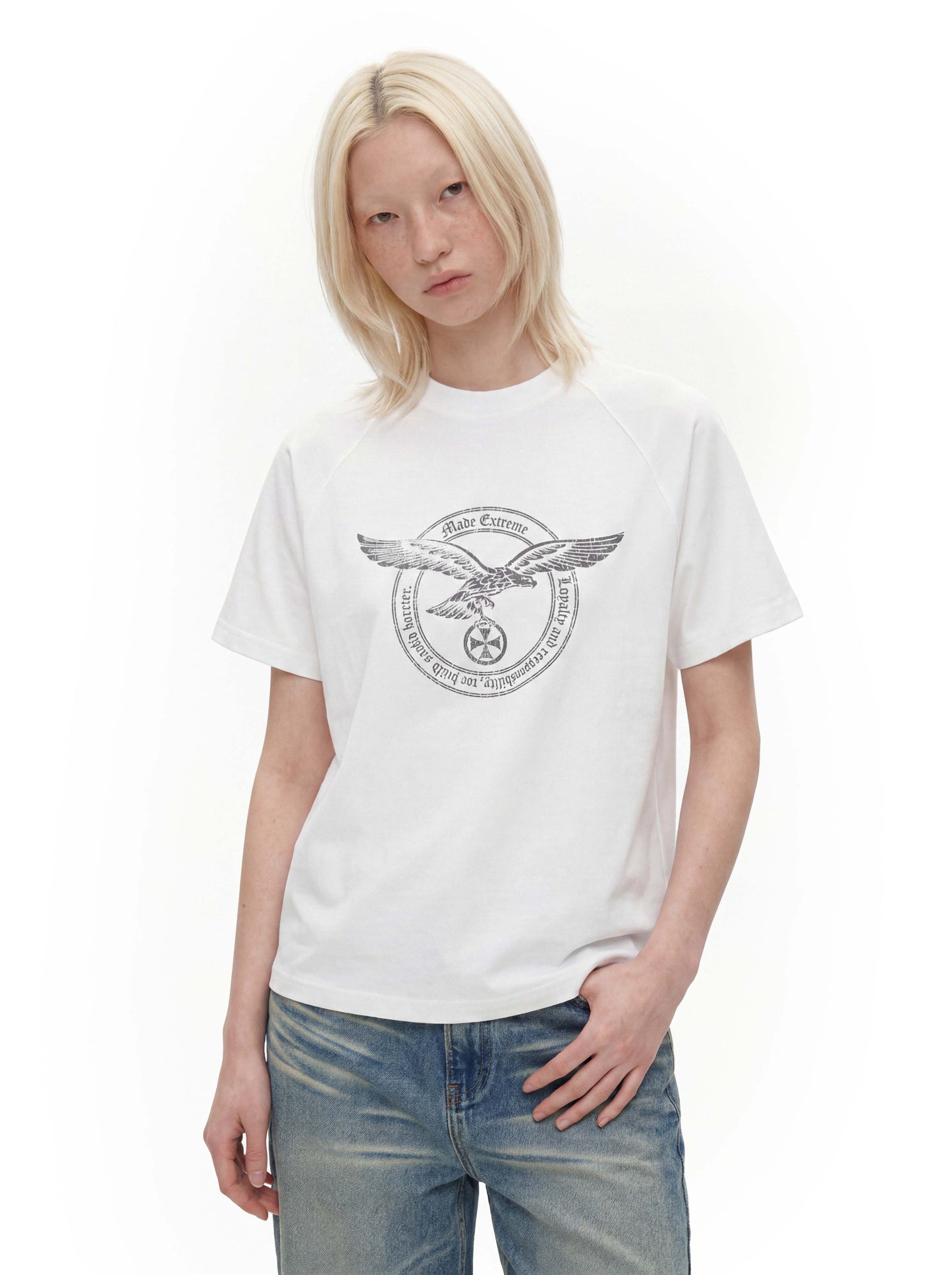 BLACK CREST TSHIRT