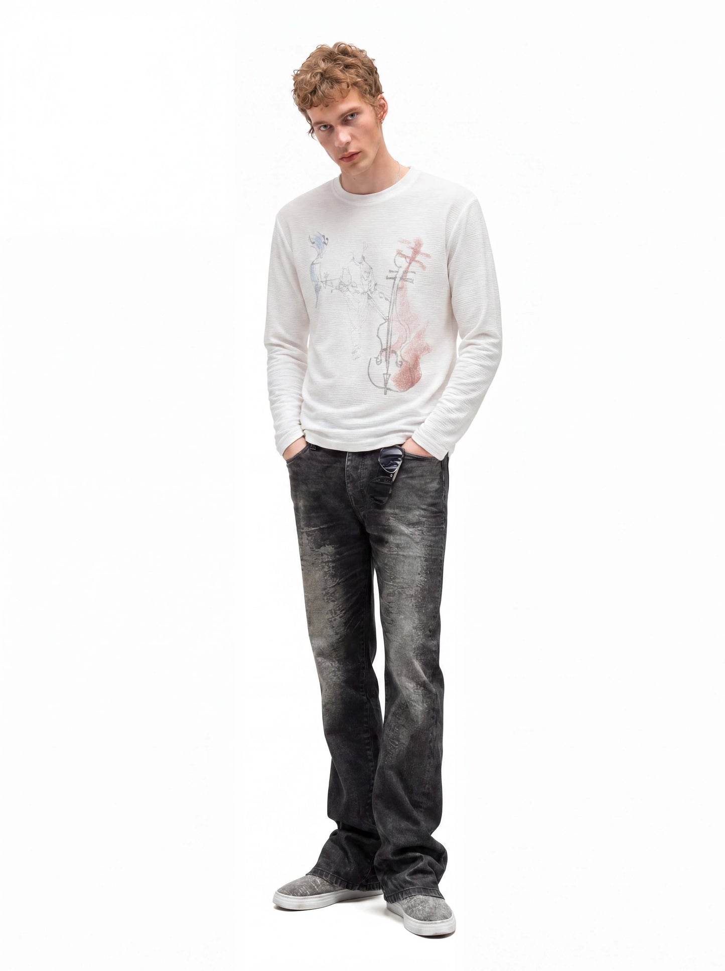 ARTLINE CROSS LONG-SLEEVE