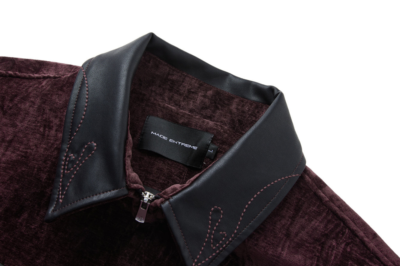 DARK ELEGANCE LEATHER JACKET